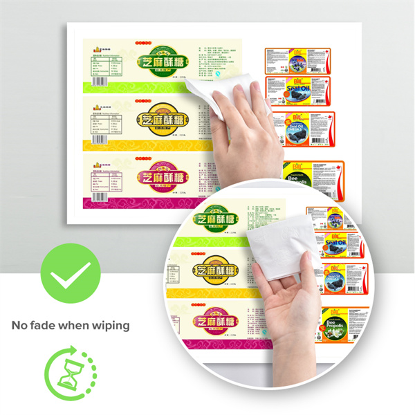 Safety Considerations when Self-Adhesive Inkjet Photo this is using Paper