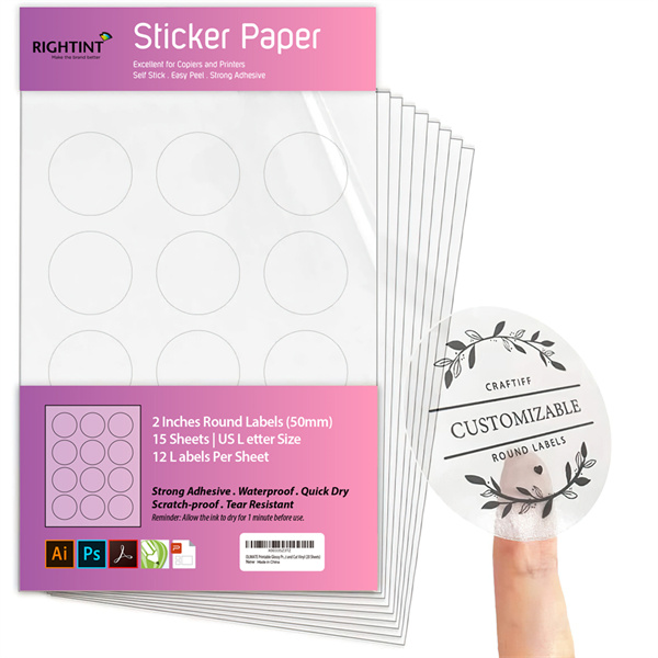 Safety and Use of Plain Self-Adhesive Labels